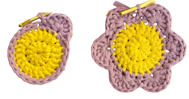 Free Crochet Pattern: Spring Flower Garland + Video Tutorial photo 6