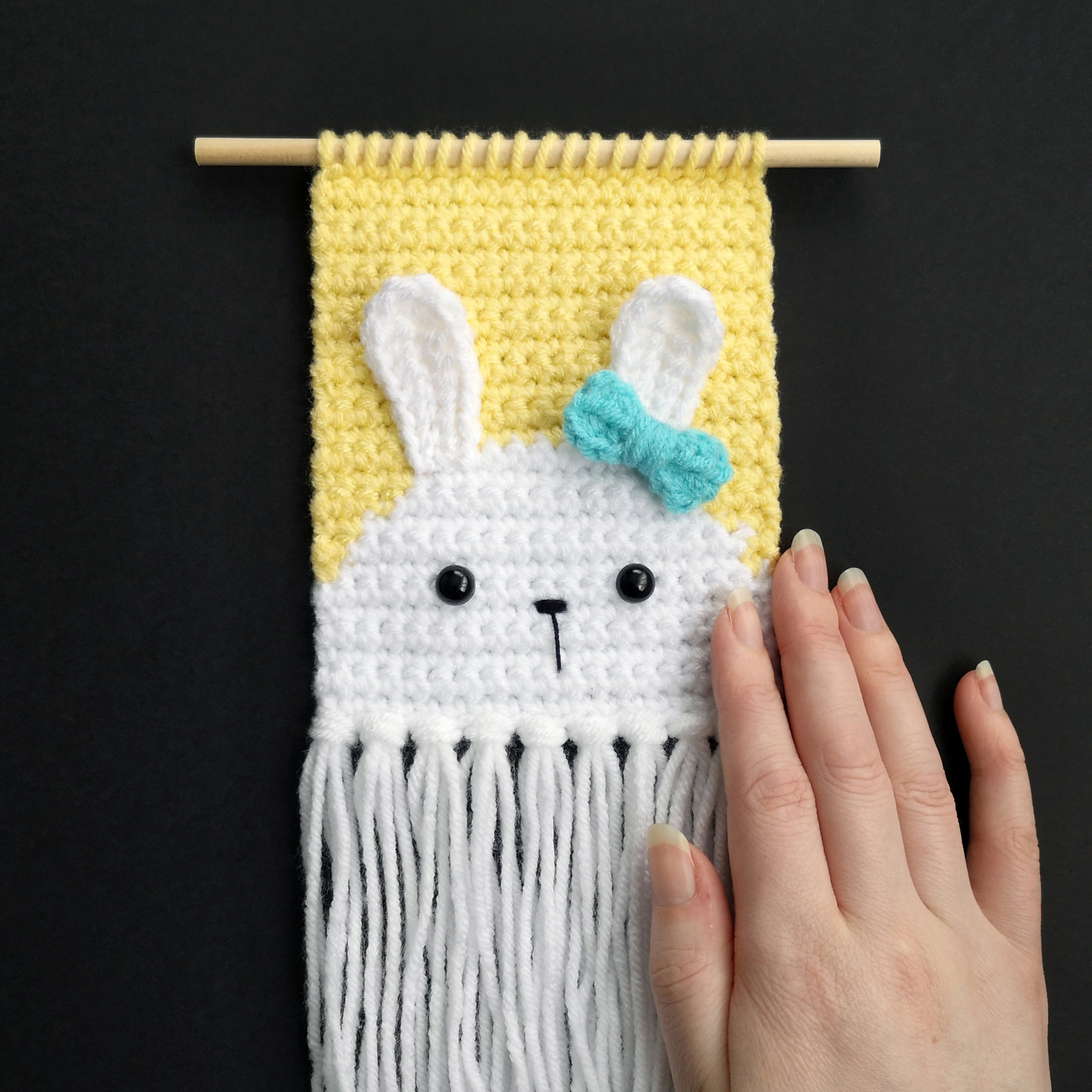 Mini Bunny Wall Hanging photo 4