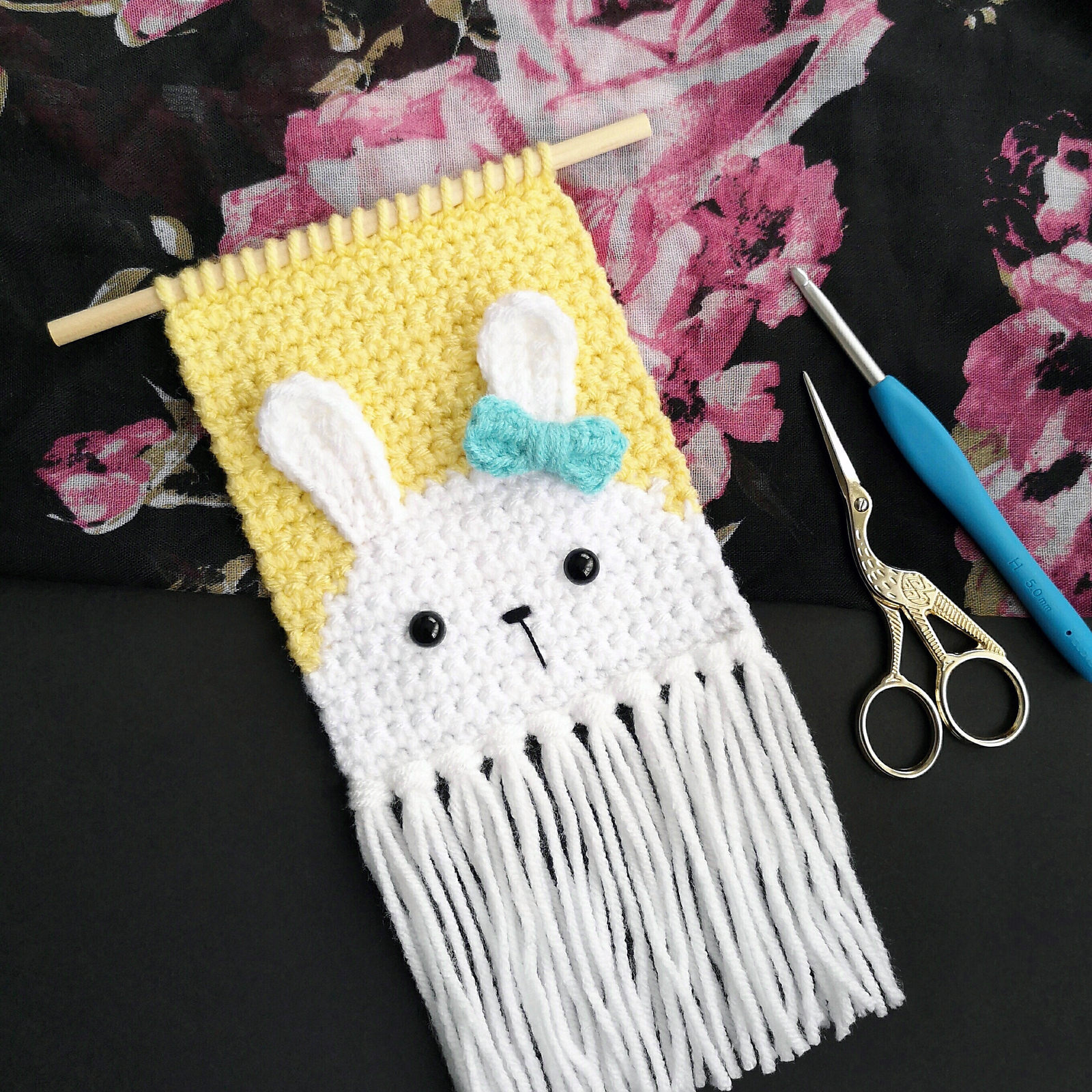 Mini Bunny Wall Hanging
