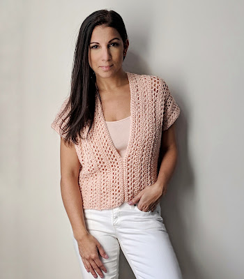 Just Peachy Crochet Tank photo 2