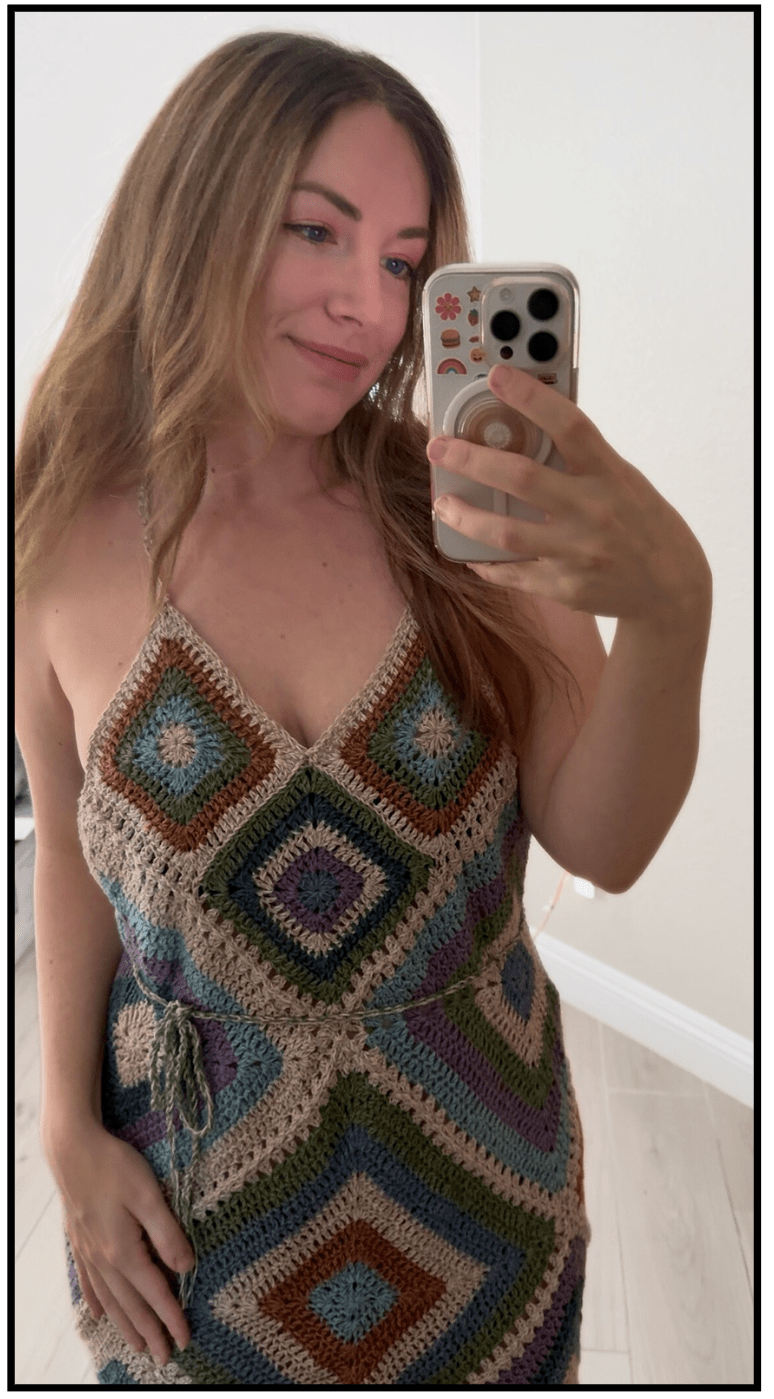 Laguna Dress: How to Crochet This Boho Beach Coverup photo 2