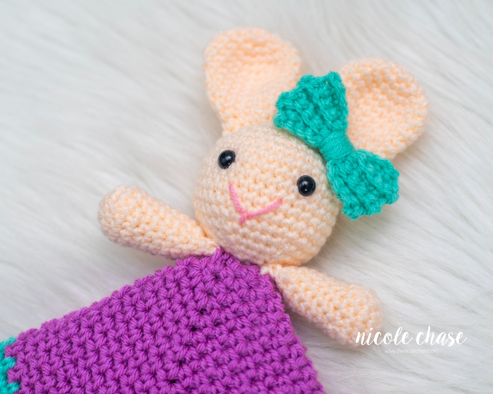 Hug Me Bunny Lovey photo 3