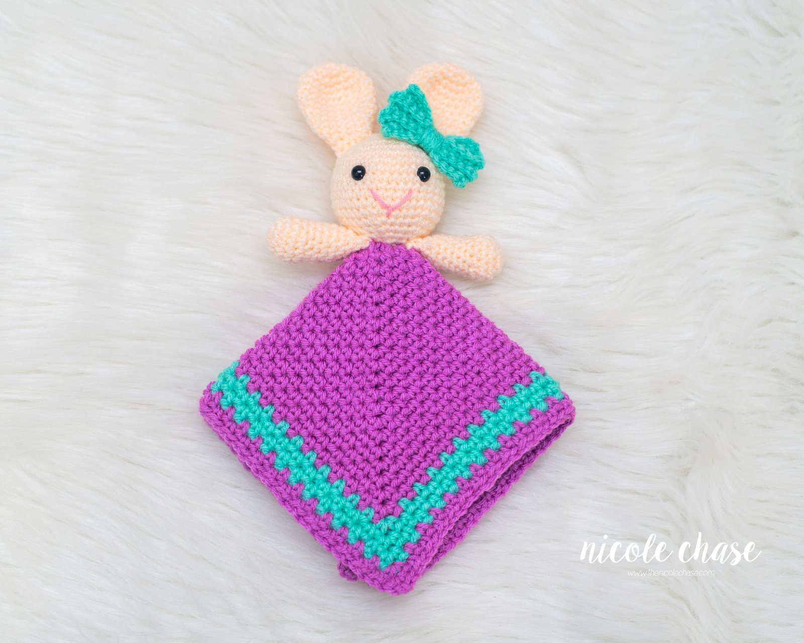 Hug Me Bunny Lovey photo 2