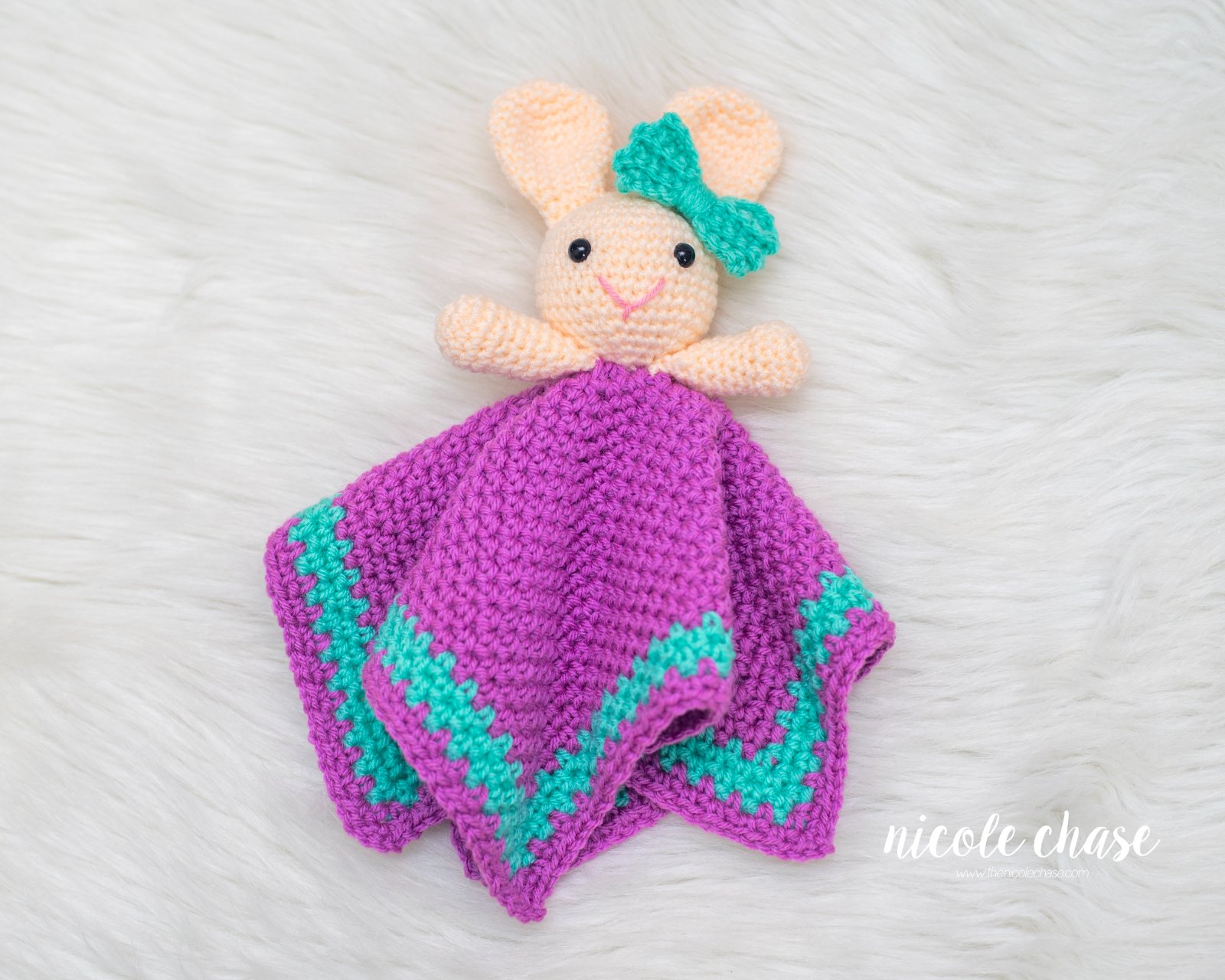 Hug Me Bunny Lovey photo 4