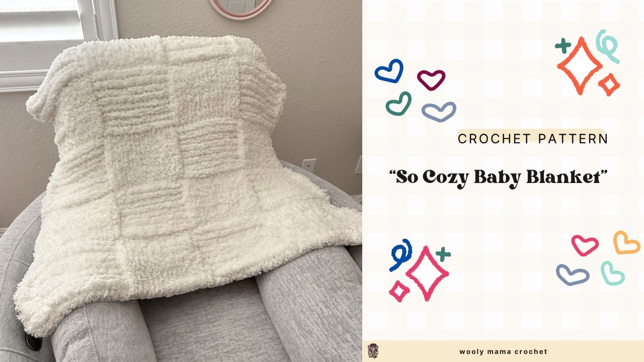 So Cozy Baby Blanket – Free Pattern photo 1