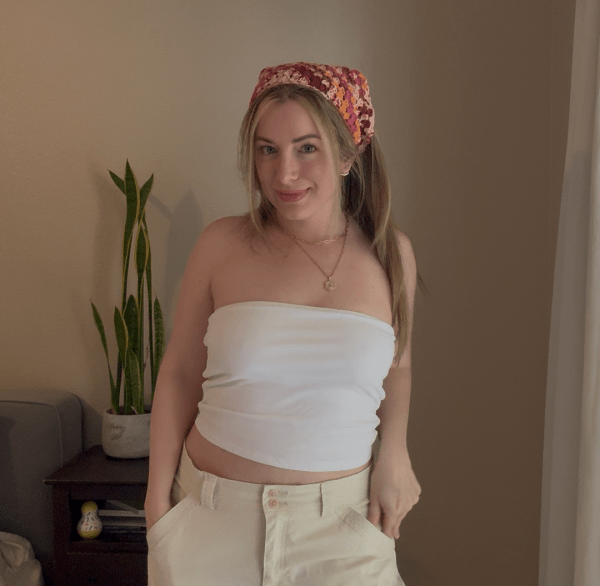 Daily Bandana: The BEST Quick and Easy Crochet Bandana Pattern photo 7