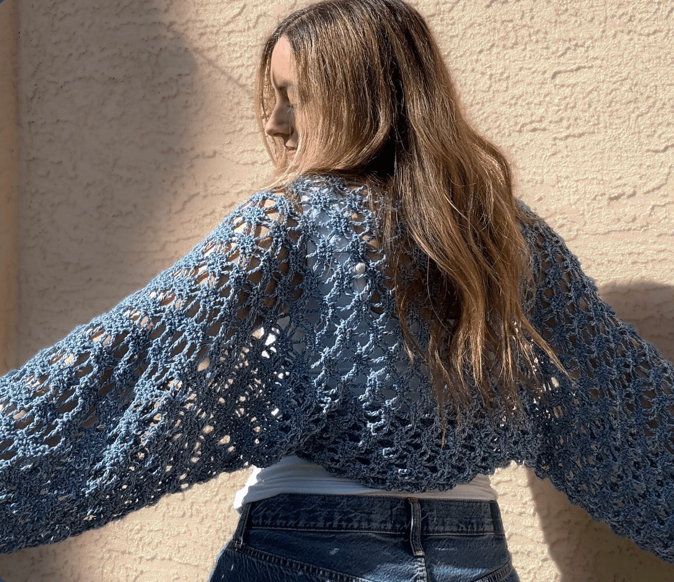 The Seaside Shrug: Free Pattern with Stitch Chart & Video Tutorial photo 3