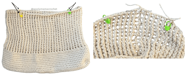 How to Crochet the Meshfront Tote: Easy Cute & Sturdy Beach Bag! photo 10