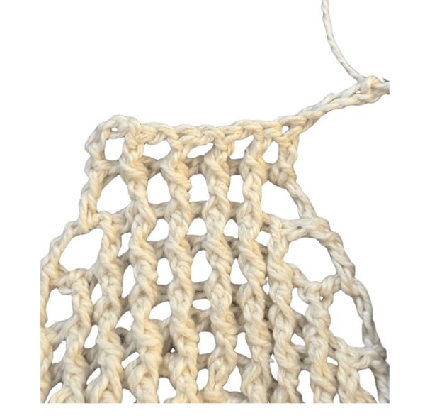 How to Crochet the Meshfront Tote: Easy Cute & Sturdy Beach Bag! photo 12